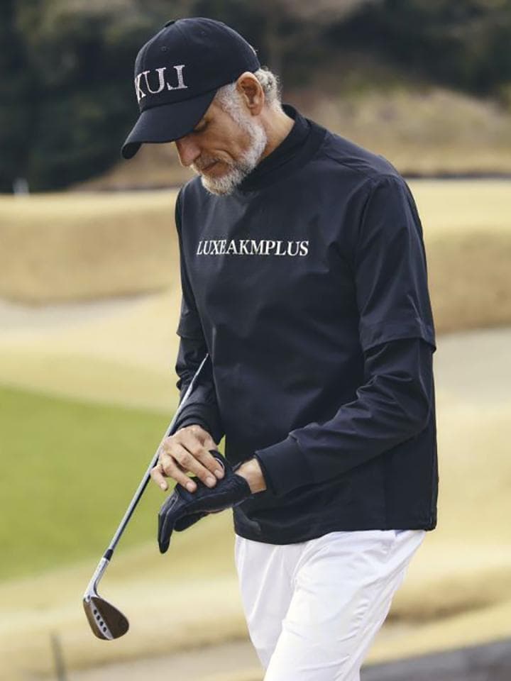 LUXEAKMPLUS 23AW 2way スリーブベンチレーションプルオーバー