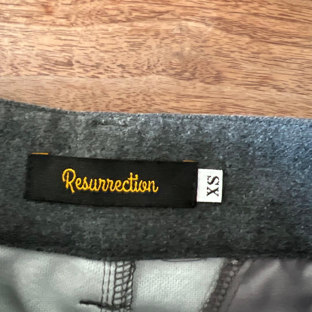 Resurrection ゴルフスカート　XSグレー