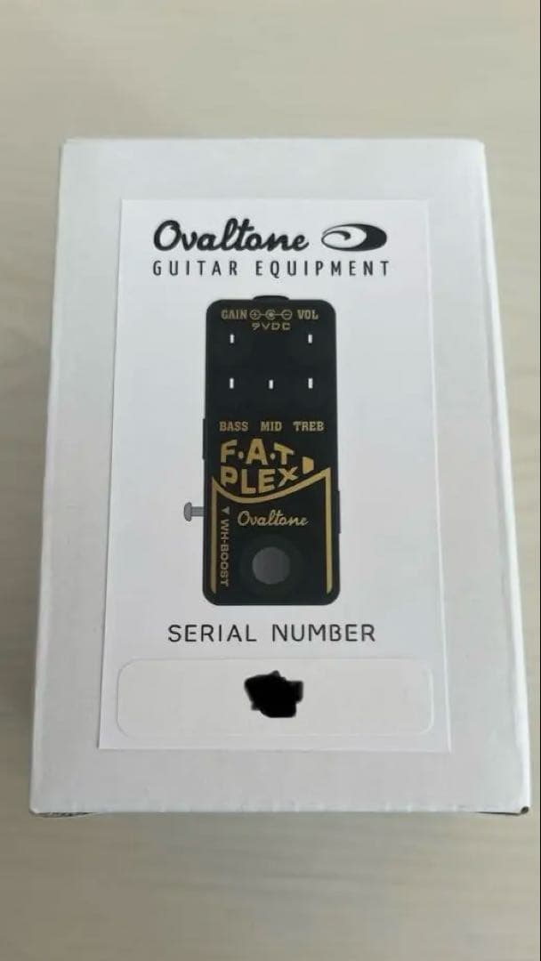 【新品同様】Ovaltone Fat Plexi シリアル1桁