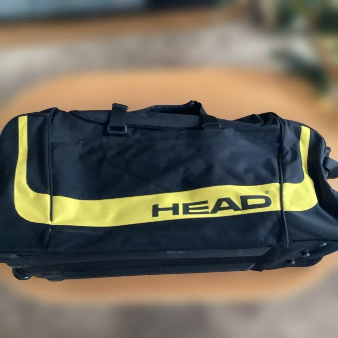 HEAD ダッフルバッグ 大容量 キャスター付き　ブラック