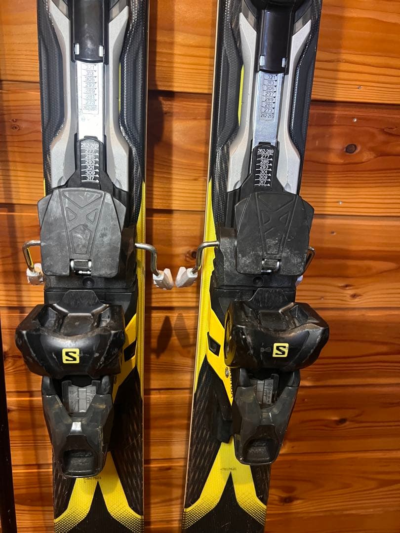 SALOMON　サロモン　スキー板　X-DRIVE 8.3　176cm　ストック