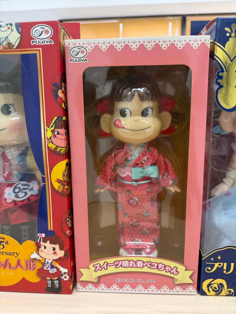 ペコちゃん人形 5体セット