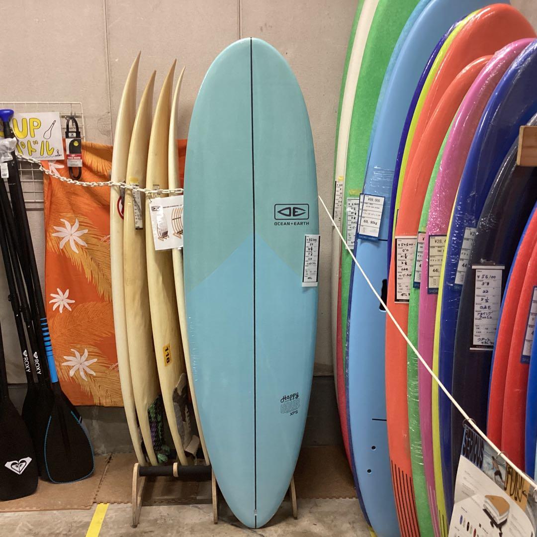 新品格安O＆E無敵の非常に乗りやすいハッピーアワー6’6エポキシソフトフィン付き