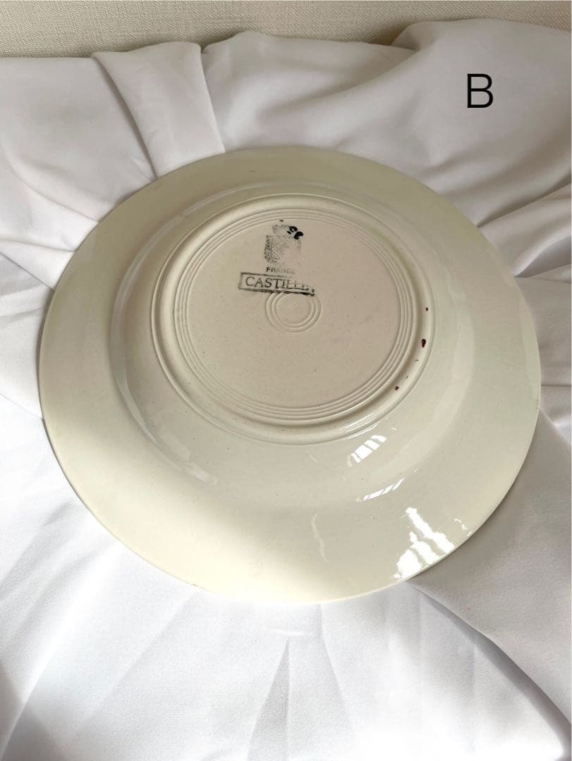 サルグミンヌ Castille スープ皿 2枚セット薔薇 手描き お得品