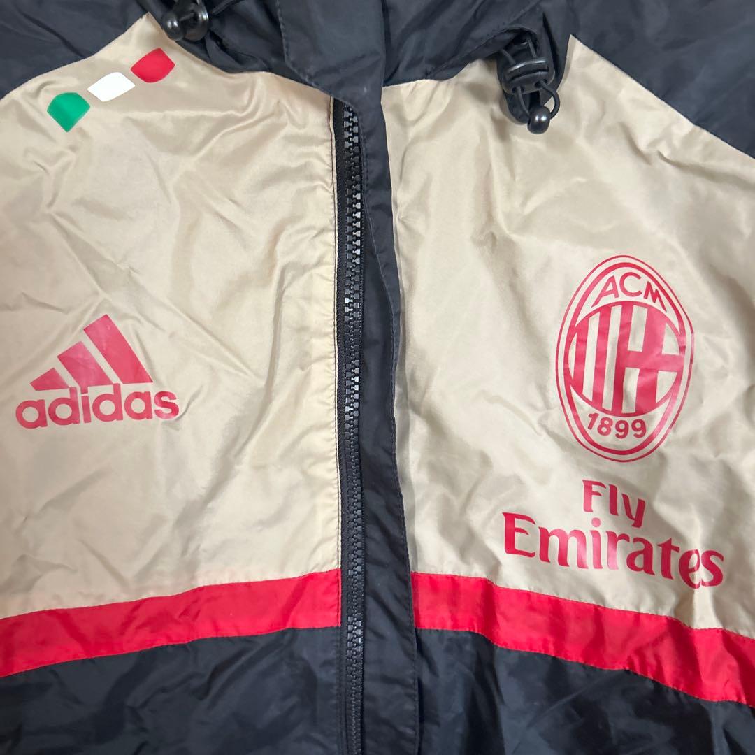希少　ACミラン adidas ウィンドブレーカー L