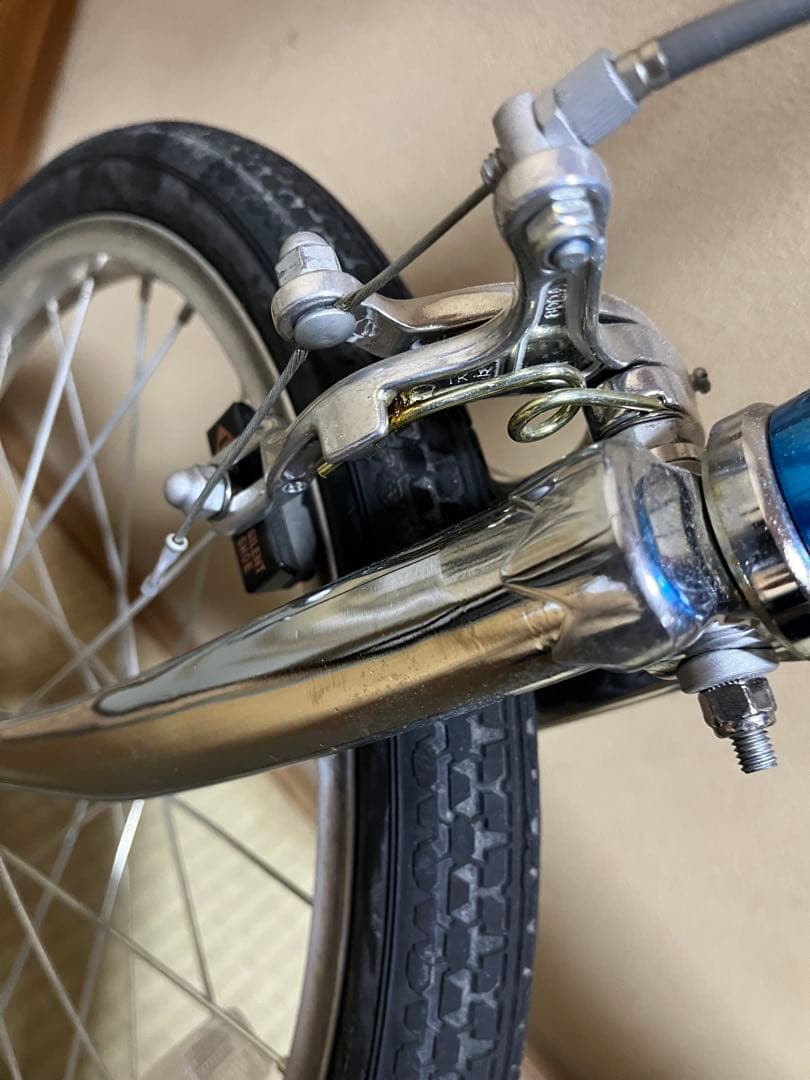 Panasonic LIGHT WING折りたたみ自転車 青