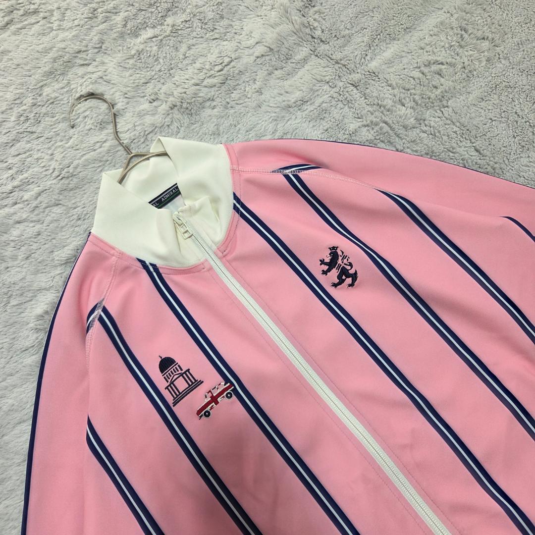 アドミラルゴルフadmiral golf　ジャージJK　ピンク　ストレッチ　L