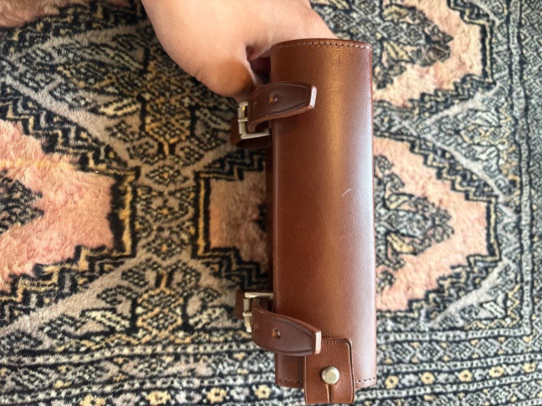 アクセサリー Brooks D-Shaped Tool Bag Brown