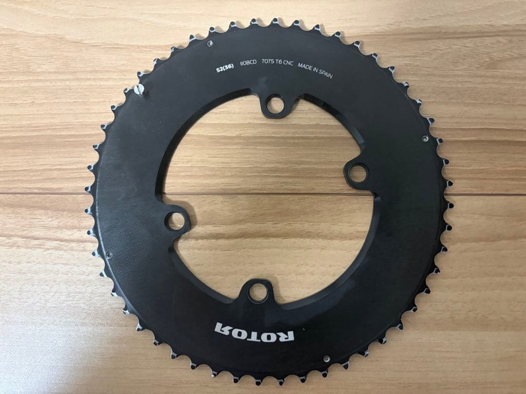 パーツ Rotor Round Rings 110mm 4-Hole 52T / 36T