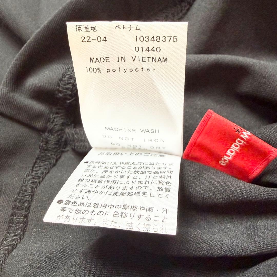 美品 ニューバランス ゴルフ モックネック シャツ タートルネック 黒 サイズ7