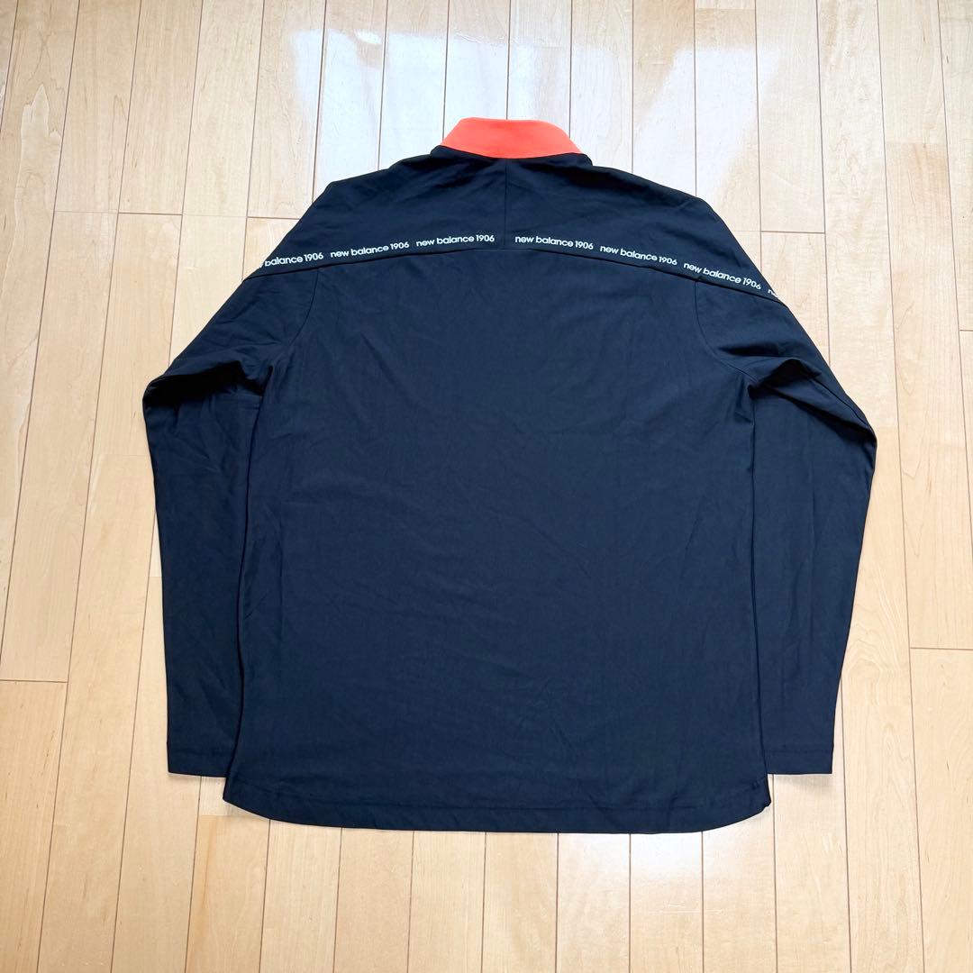 美品 ニューバランス ゴルフ モックネック シャツ タートルネック 黒 サイズ7