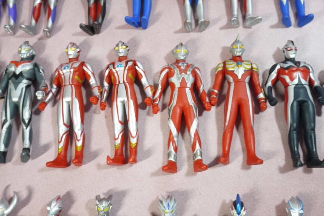ウルトラヒーローシリーズ800サイズ　500サイズ　ソフビ　56体