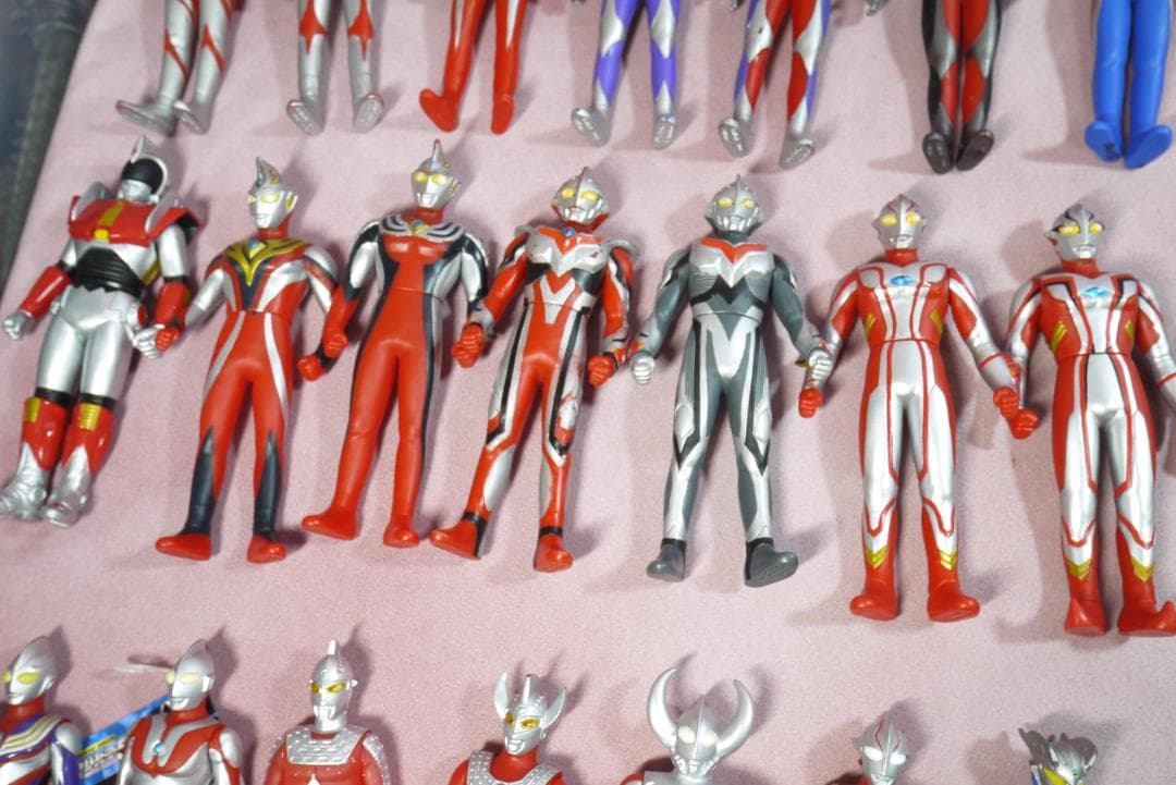 ウルトラヒーローシリーズ800サイズ　500サイズ　ソフビ　56体