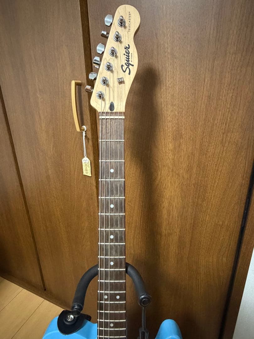 Squire by fender 水色　テレキャス