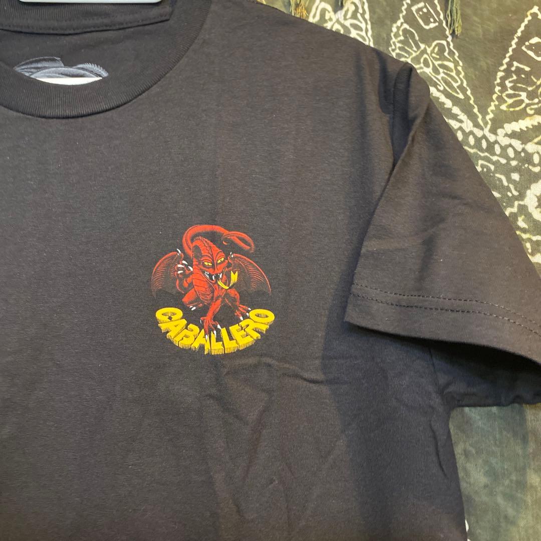 POWELLPERALT メンズスケートTシャツ ブラック　Lサイズ