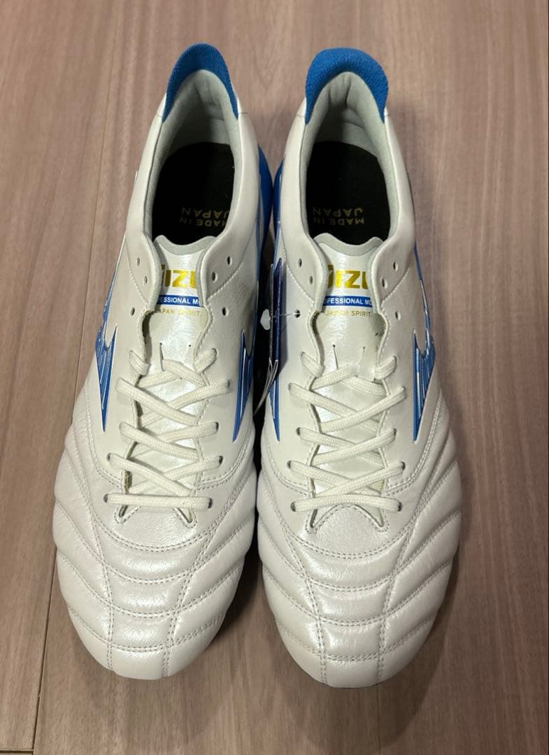 【新品未使用】MIZUNO MORELIA NEO Ⅳ JAPAN ミズノ白青
