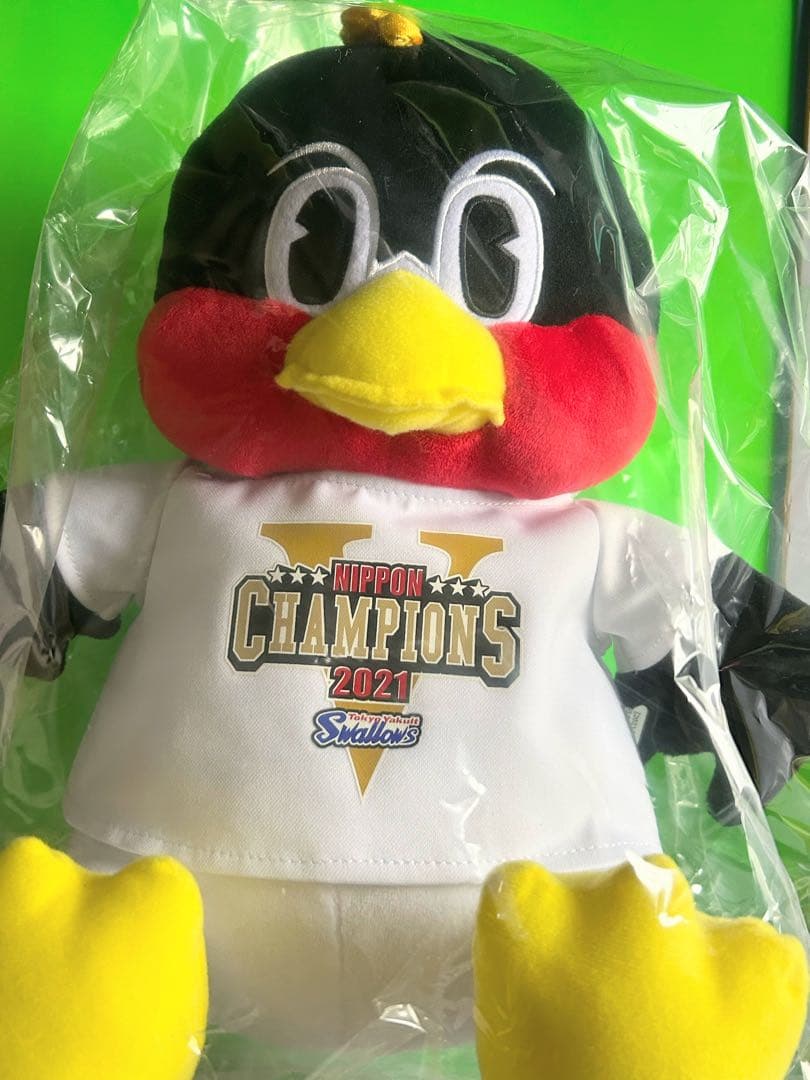日本一　お座りつば九郎(大) つば九郎　ドアラ マグカップ　新品　サイン色紙