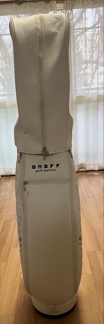 うみさん専用onoff ゴルフバッグ・キャディバッグ ホワイト