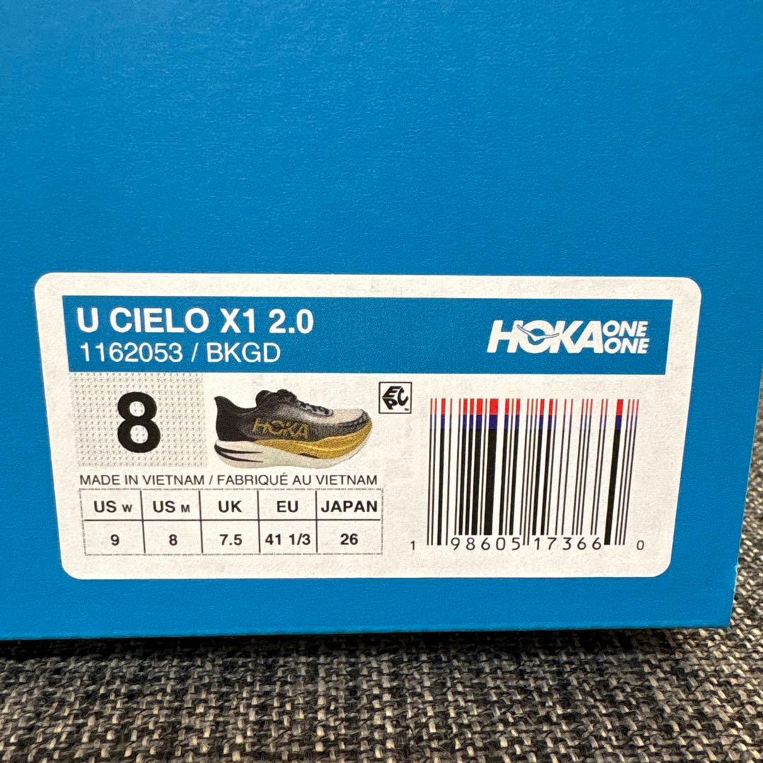 ホカ HOKA シエロ X1 2.0 虎視眈々 ランニングシューズ 26.0cm