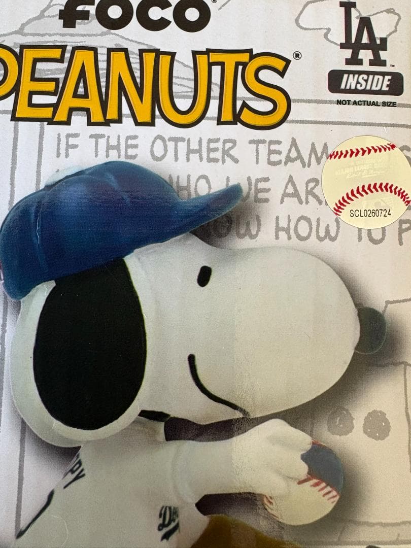 【SNOOPY x DODGERS】Bobblehead Japan Only