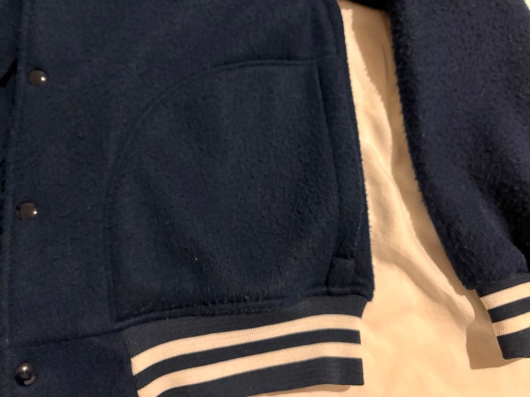 80s USA製Chalk Line M ネイビー フリースジャケット
