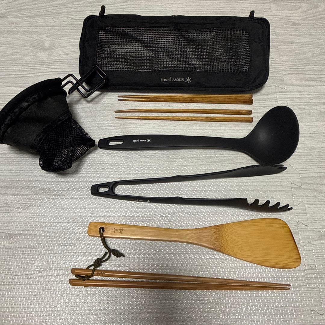 スノーピーク　カトラリーセット　廃盤品