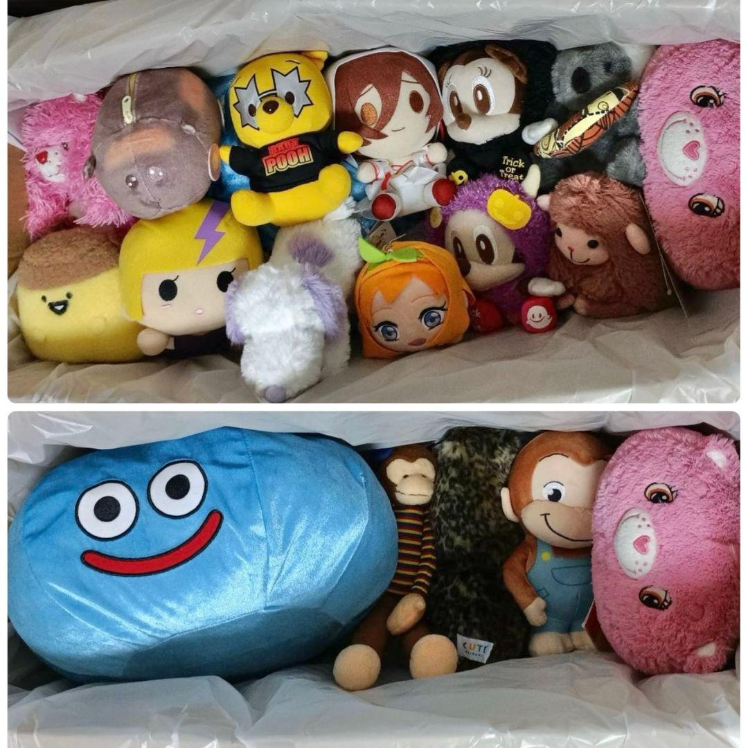 キャラクターグッズ ノンジャンル アニメ ぬいぐるみ まとめ売り80点以上