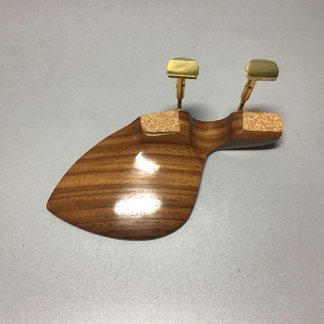 バイオリン顎当て　アクセサリー　貴重品インドローズウッドガルネリ