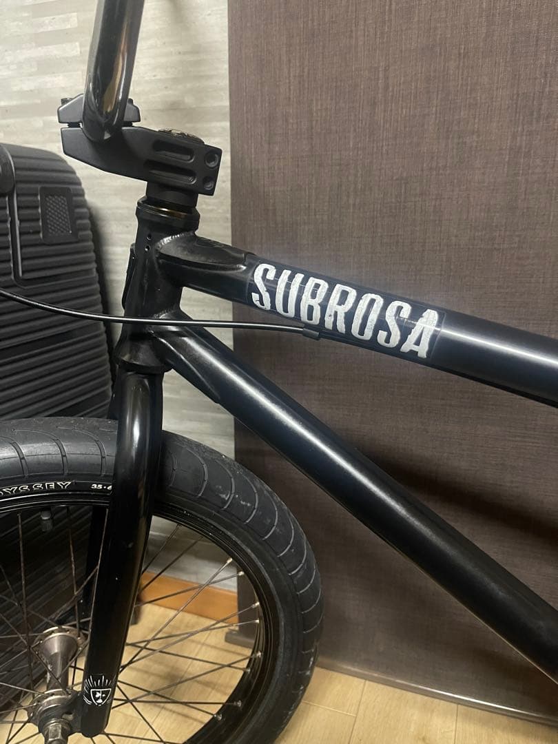 SUBROSA BMX 自転車本体 クロームメッキハンドルバー