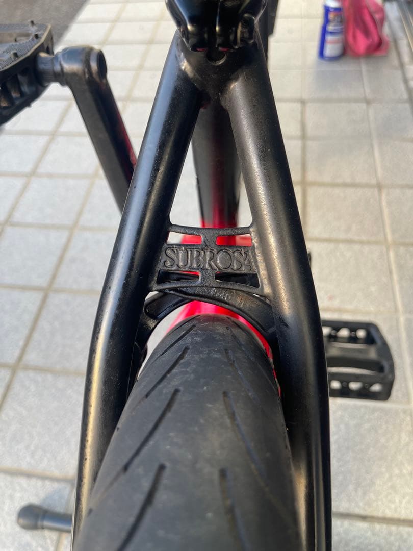 SUBROSA BMX 自転車本体 クロームメッキハンドルバー
