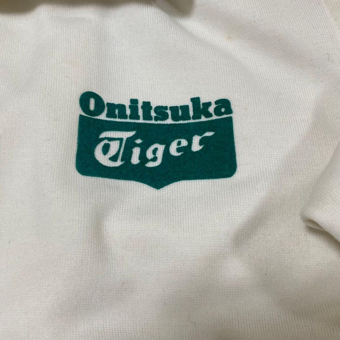 オニツカタイガー アシックス　ジャージ トラックジャケット　白