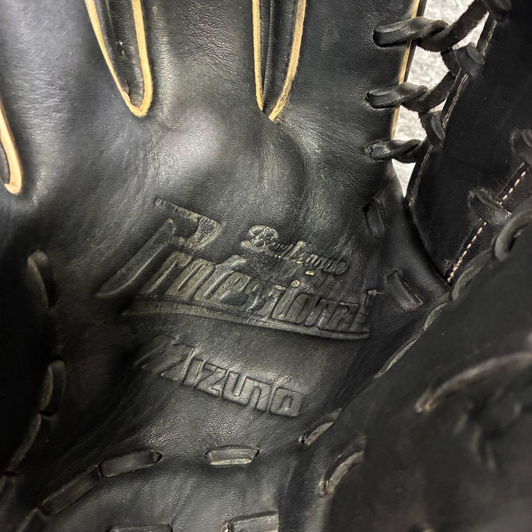 【良品】ミズノ プロフェッショナル イチローモデル 軟式 外野手 左投 ビッグM