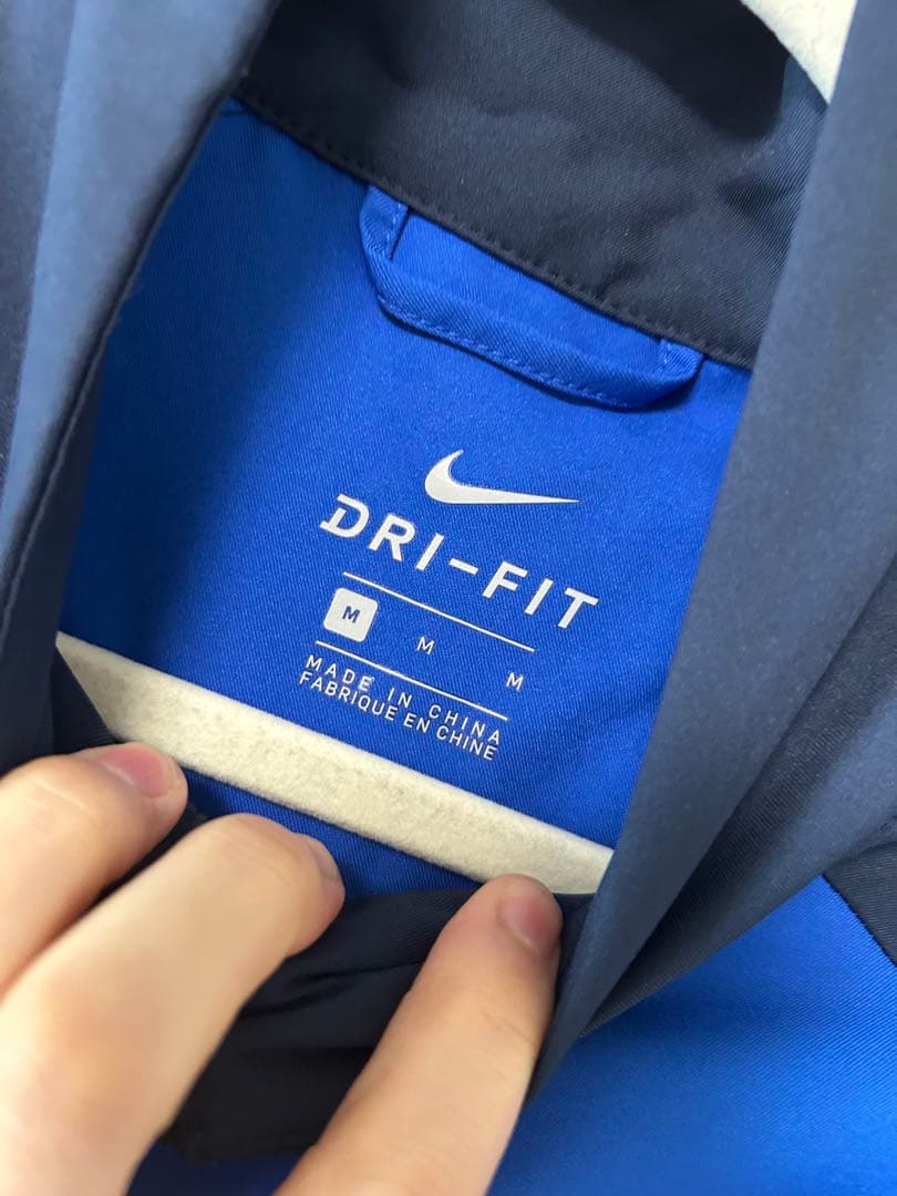NIKE ナイキ ジャージ 上下セットアップ ブルー ネイビー drifit M