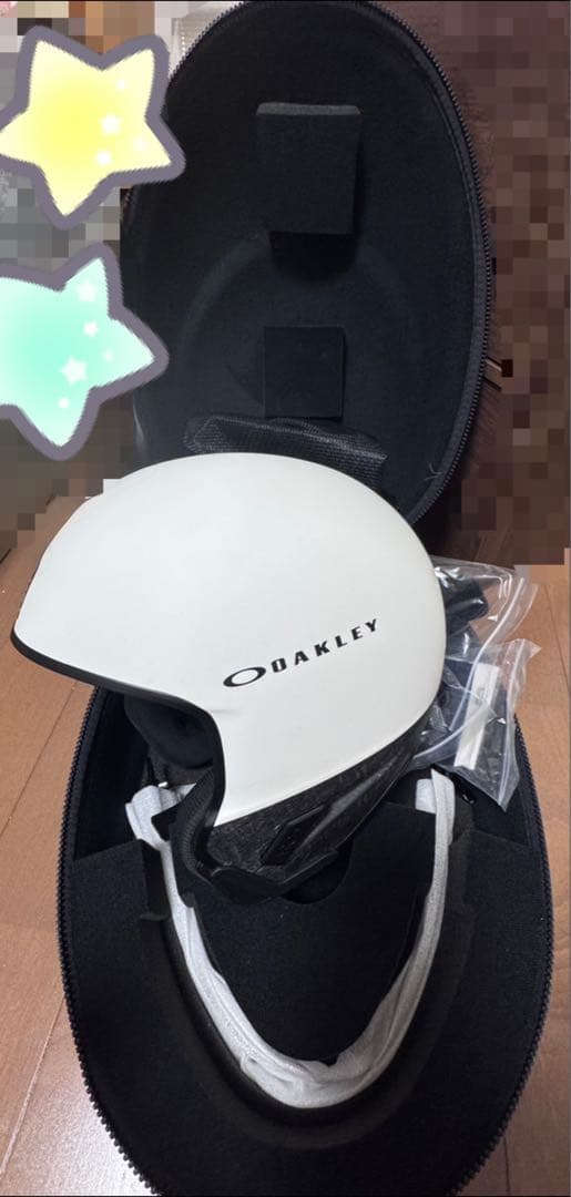 Oakley スキー用ヘルメット ホワイト S