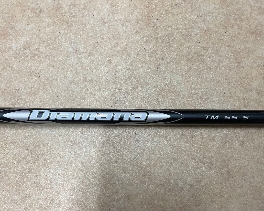試打20球のみ　DiamanaシルバーTM55S トルク3.6中元3w用シャフト
