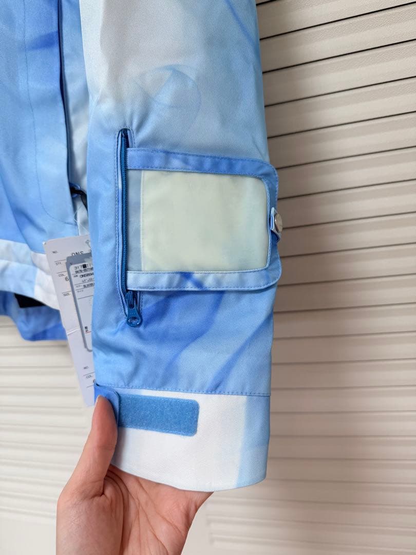 スノーボードウェア L 青系　 セット都手袋