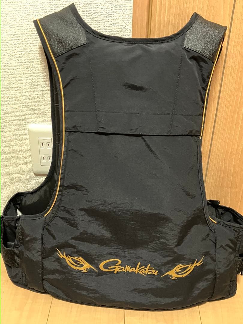 【美品】Gamakatsu（がまかつ）フローティングベスト GM-2193 Ｌ