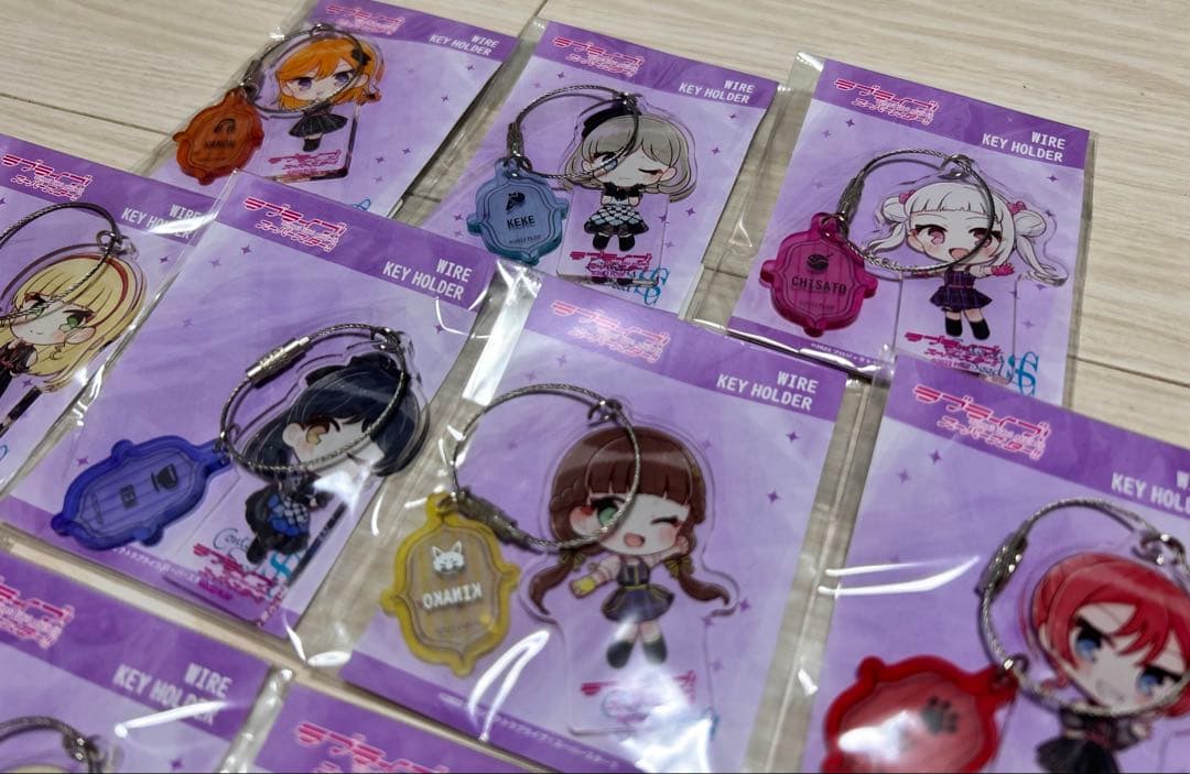 【定価の55%】ラブライブスーパースターワイヤーキーホルダー 5yncri5e!