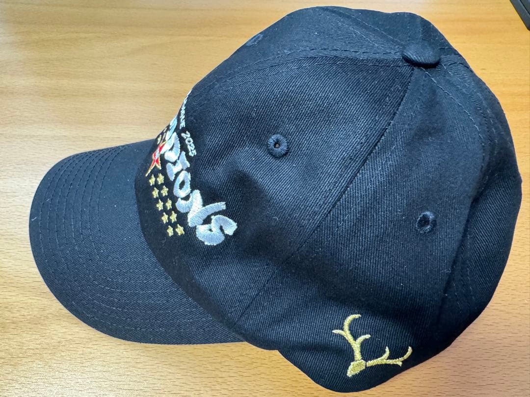 【新品】鹿島アントラーズ J1 2025シリーズ優勝記念 キャップ ブラック