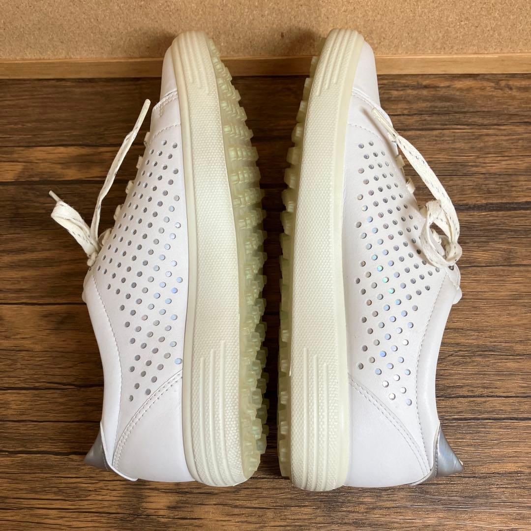 （K25836）ecco エコー ゴルフシューズ EU39（約24.5㎝）