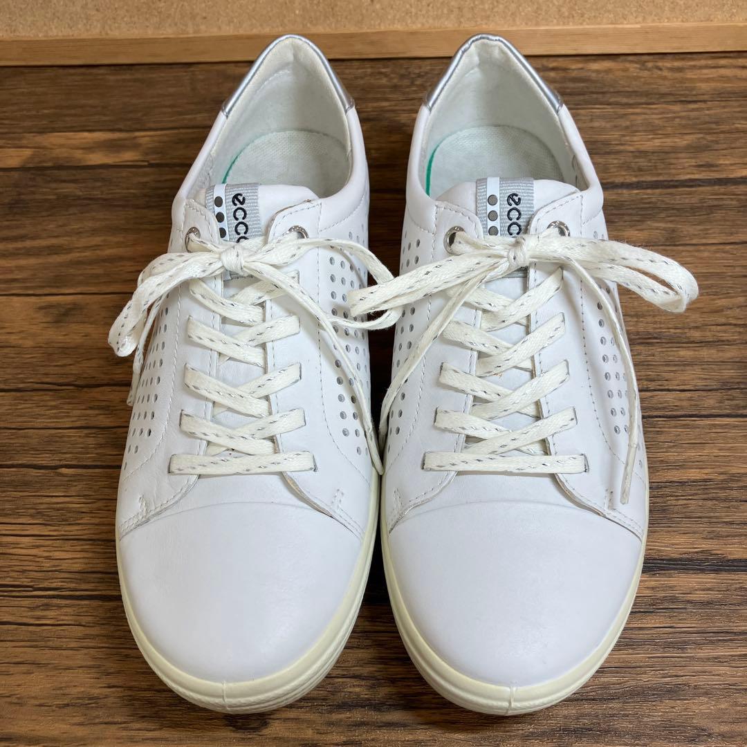 （K25836）ecco エコー ゴルフシューズ EU39（約24.5㎝）