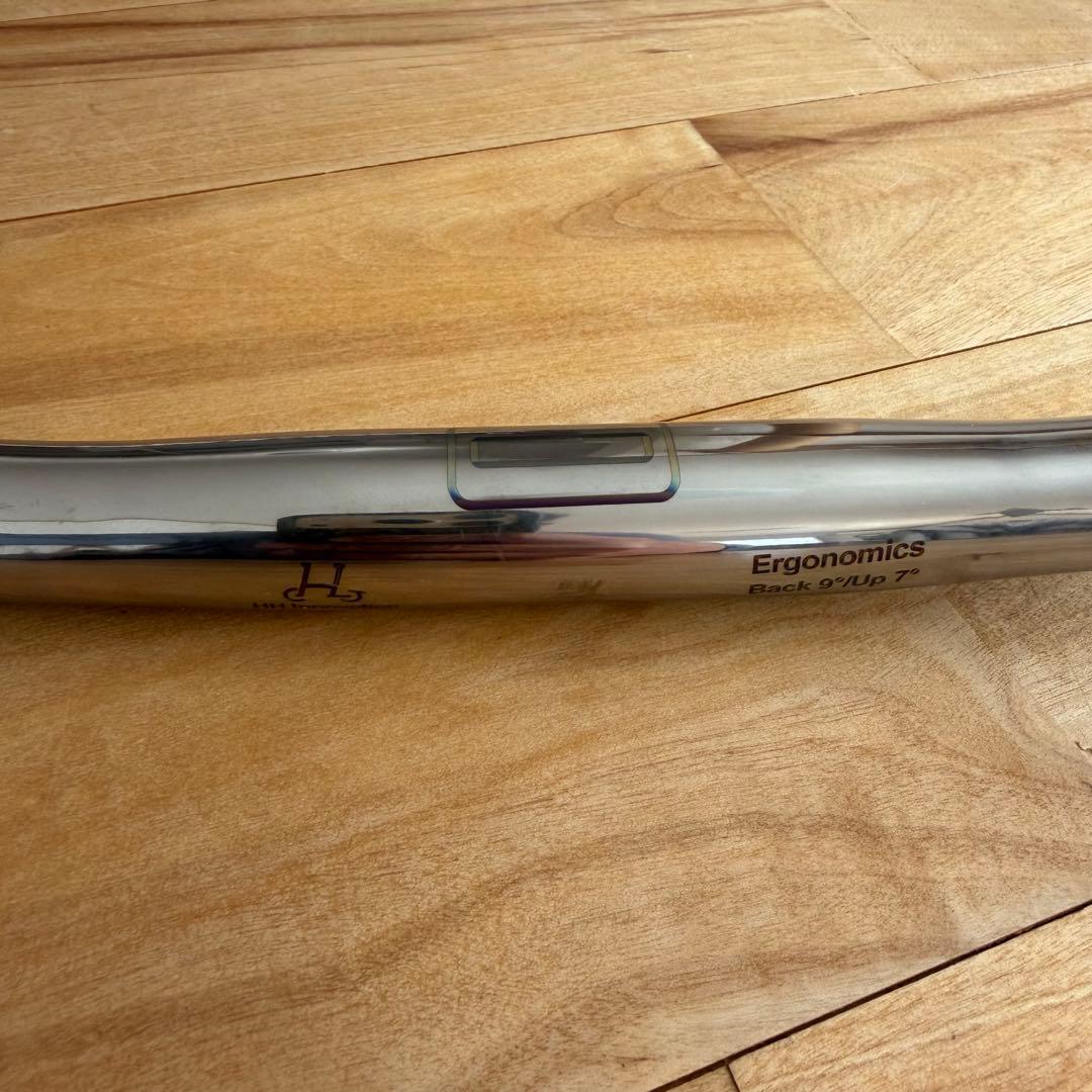 H&H Titanium Ergonomics Flatbar【Polish】