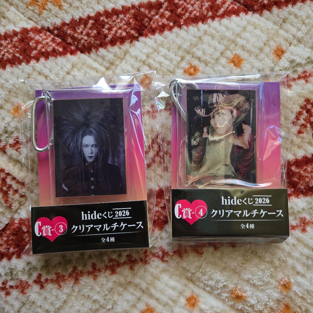hide　くじ　A賞　C賞　D賞　E賞　ダイカットギターカード