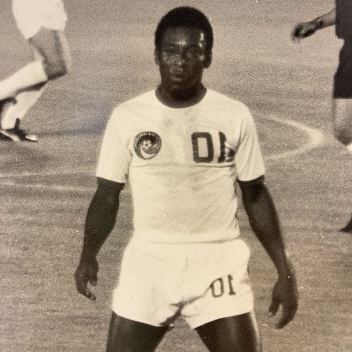 ペレ ニューヨーク コスモス 写真 フォトパネル サッカーの王様 ブラジル 10