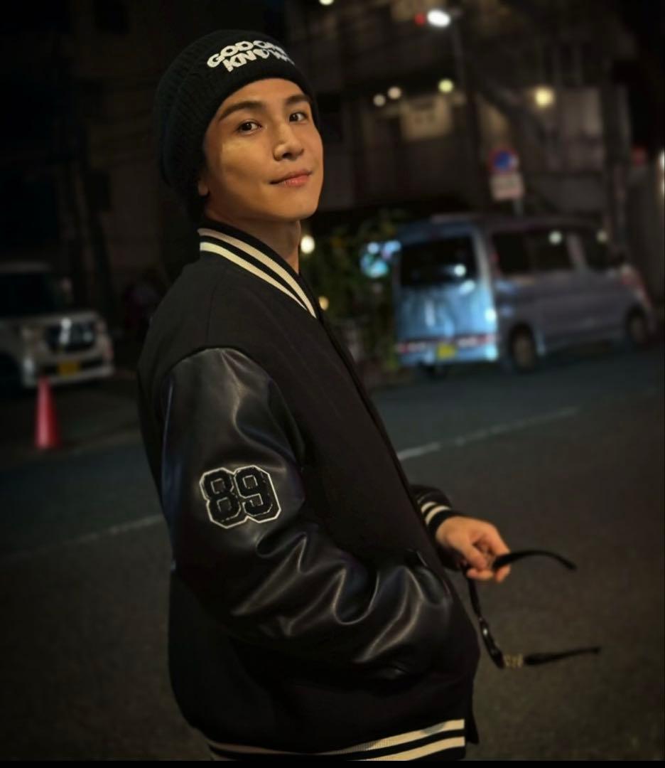 ミュージシャン GOD ONLY KNOWS VARSITY JACKET M