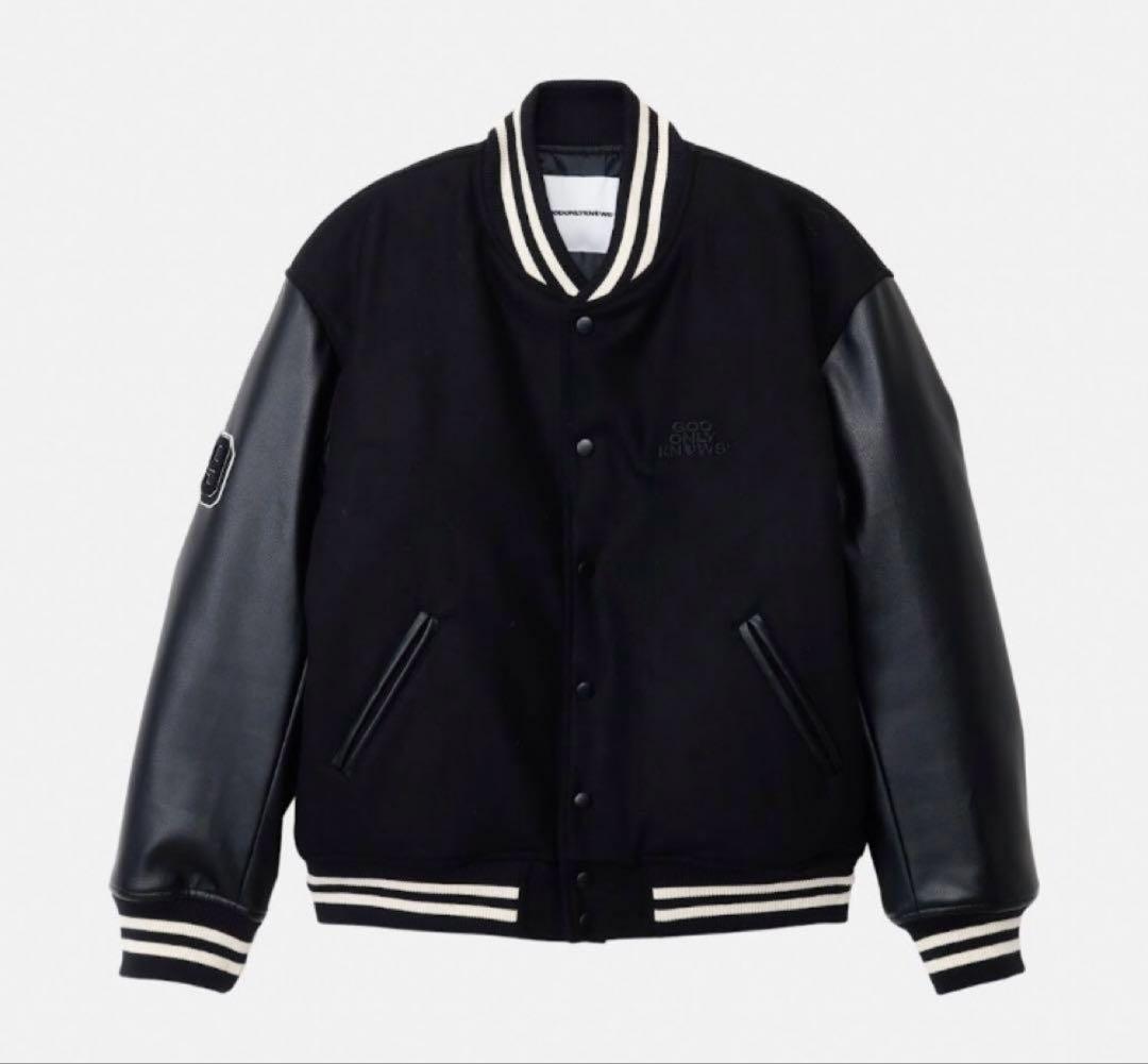 ミュージシャン GOD ONLY KNOWS VARSITY JACKET M