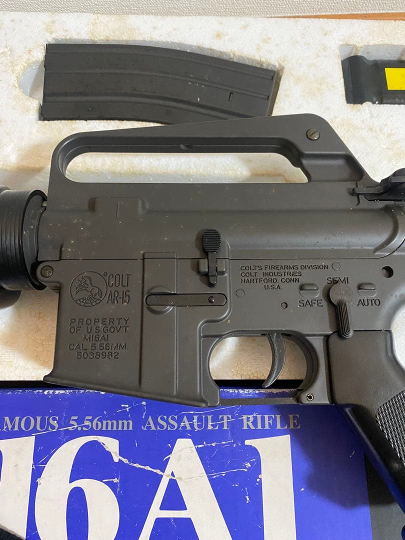【ジャンク】電動エアガンM16A1　東京マルイ
