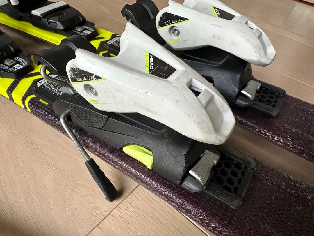 p*e様 ヘッド　スキー板　107センチ　mastersポール 75センチ　セッ