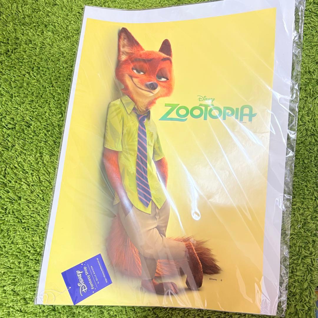 ズートピア　ニック　インテリアシール