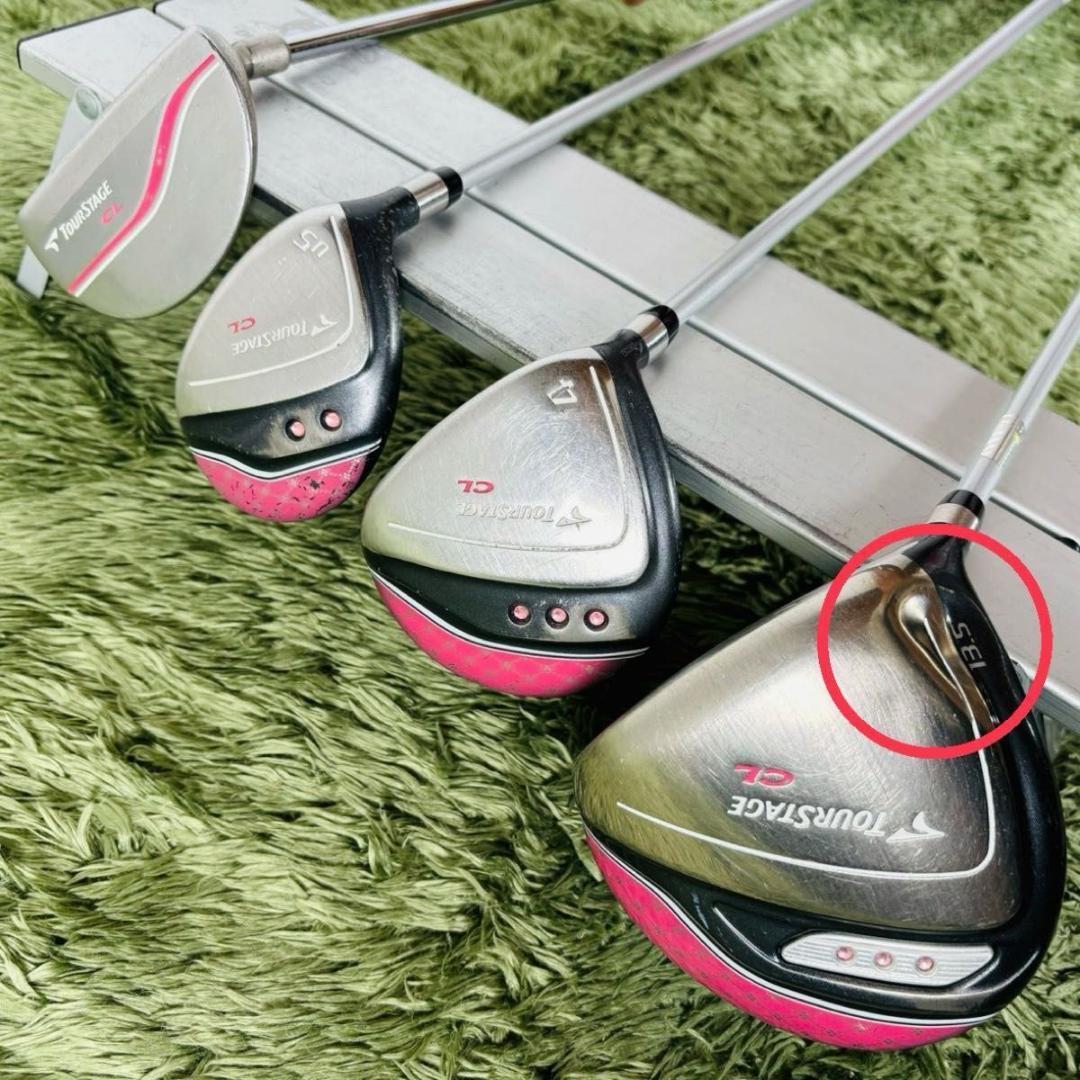 ツアーステージ CL 8本セット レディースゴルフ 初心者 入門 大人気モデル